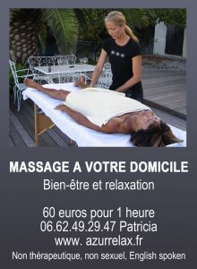 Carte de visite Massage sur la Baule